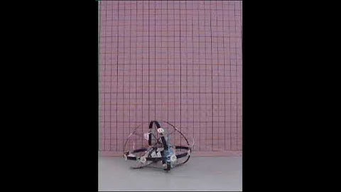 Spherical robot in action