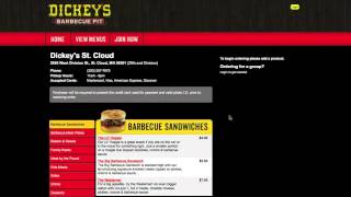 Dickey's Online Ordering