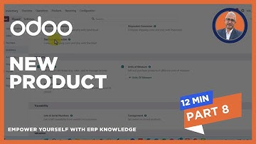 Create New Product at Odoo 18 - تعريف منتج جديد مخزني وشرح كل خصائصه فى أودوو 18