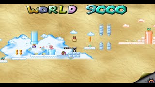 Mario Forever Thousand Worlds - World 9000 Walkthrough [RELEASE]