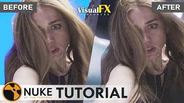 Nuke Compositing Tutorial | Keying Ghosted Movie Shot | VFX