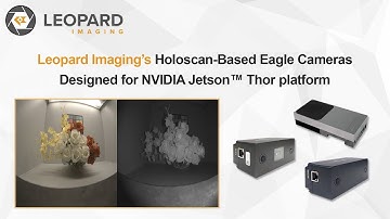 Leopard Imaging’s Holoscan-Based AI Camera EAGLE for NVIDIA Jetson™ Thor