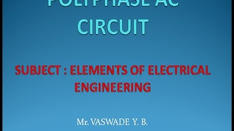 NUMERICAL NO. 7 ( POLYPHASE AC CIRCUIT )