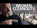Life of a Plumber - Replacing Broken 2-Way Cleanouts