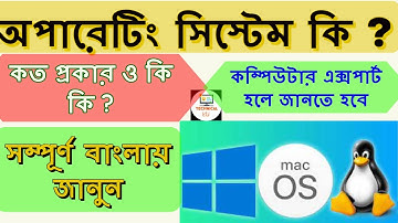 What is Operating System With Full Information? | অপারেটিং সিস্টেম কি ? কেন ব্যবহার করা হয় ?
