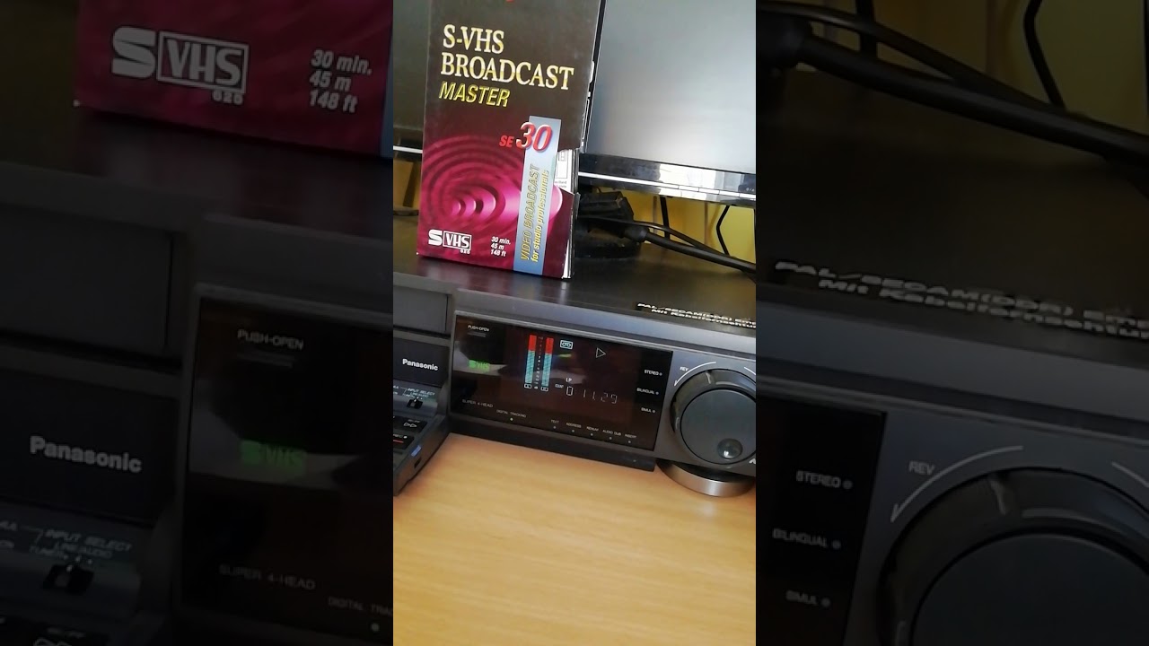 Panasonic NV-FS100 SVHS audio