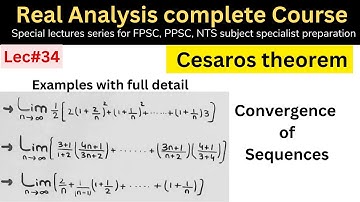 Stolz Cesaros theorem examples #limit of a sequence theorem #ppsc #fpsc #nts #video #bsc #afmathe