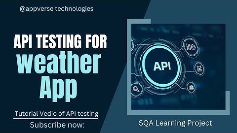 Master API Testing for Weather App | Full Hands-On Tutorial for Beginners | SQA Learning Project