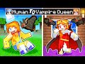 From Human to VAMPIRE QUEEN in Minecraft!