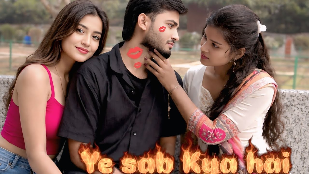 मुझे किसी ने kiss किया है♥️😍♥️ || love bite prank @oriosahilthakur #love #cuple 