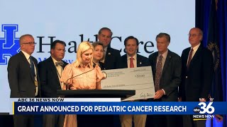 Grant announced for pediatric cancer research