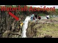 Waterfall accident in india || hatyari khoh waterfall accident || river flood,dam accident.