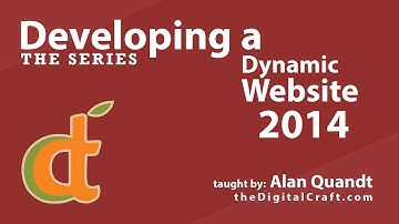 Developing a Dynamic Website 2014 - Part 1 - Intro to the Series