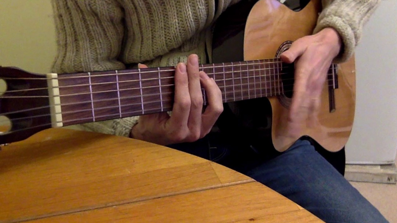 Flamenco Triplet strumming technique YouTube