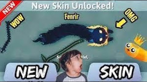 snake io.Snake.Io 🐍 How to Fenrir Skin Unlocked?Skin Challenge .#snakeio #io #snake #snakegame