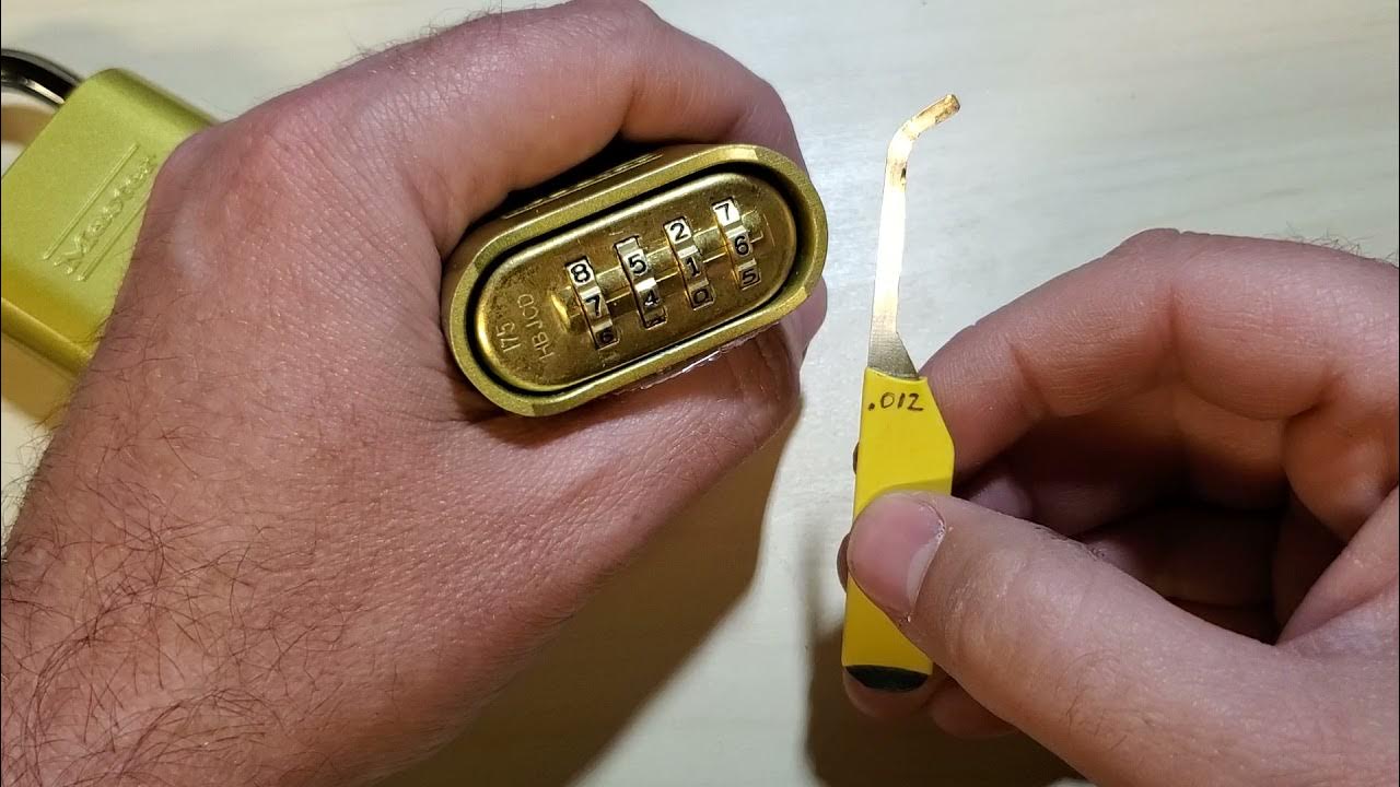Master 175 Word Lock Tighter tolerances, but still bypassable YouTube
