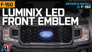 2018-2020 F150 Luminix LED Front Emblem Review & Install