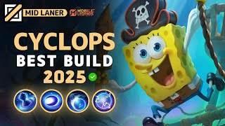 New Cyclops Best Build 2025 Emblem, Hero And Item Counters Mobile Legends