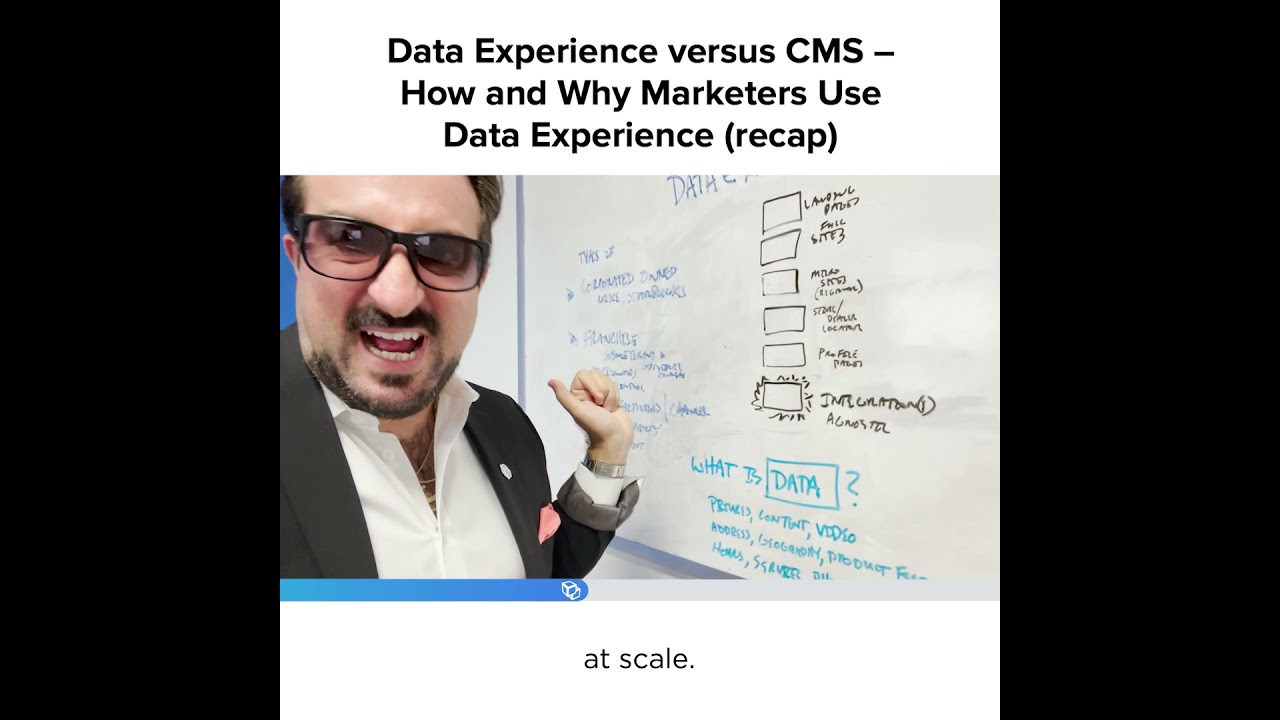 Data Experience Versus CMS | How and Why Brands Use Data Experience