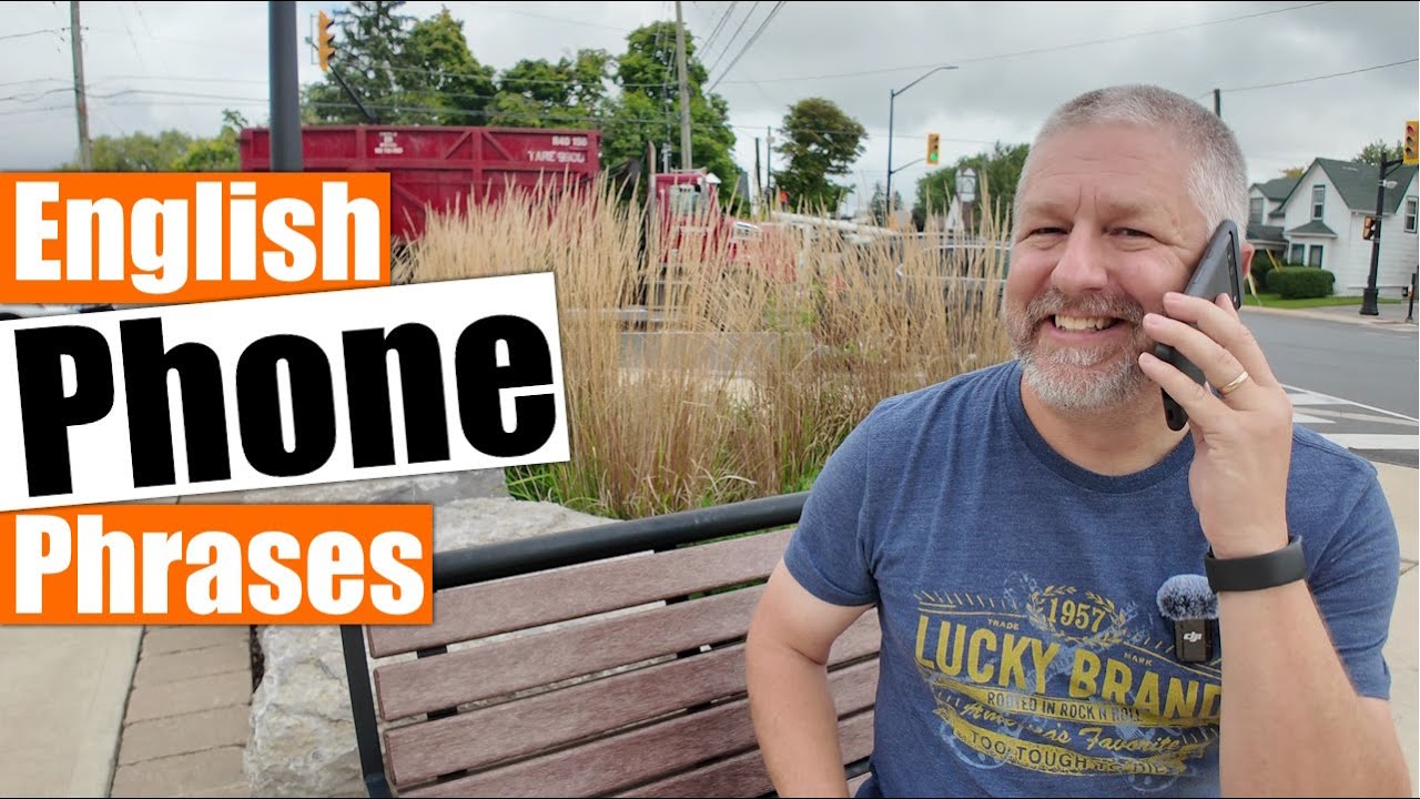 Outline Video Learn English Phone Phrases 🤳📱📶