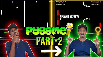 Building a Better Pong Game PART 2 | Pygame Tutorial | Pong Series