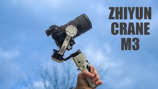 Zhiyun Crane M3 - Best Gimbal For ZV-E10 and A7iii