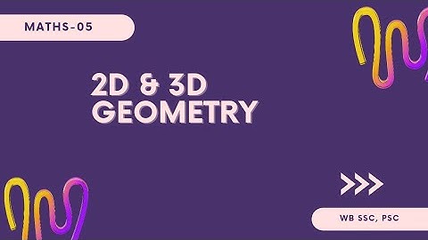 ROTATION OF AXES, ORTHOGONAL TRANSFORMATION, 2D&3D GEOMETRY
