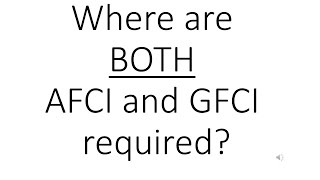 Where? AFCI/GFCI Dual Function. On the Electricians in Action Everyday @ 9:00 am