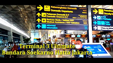 Bandara Soekarno Hatta Terminal 3 Keberangkatan Domestic