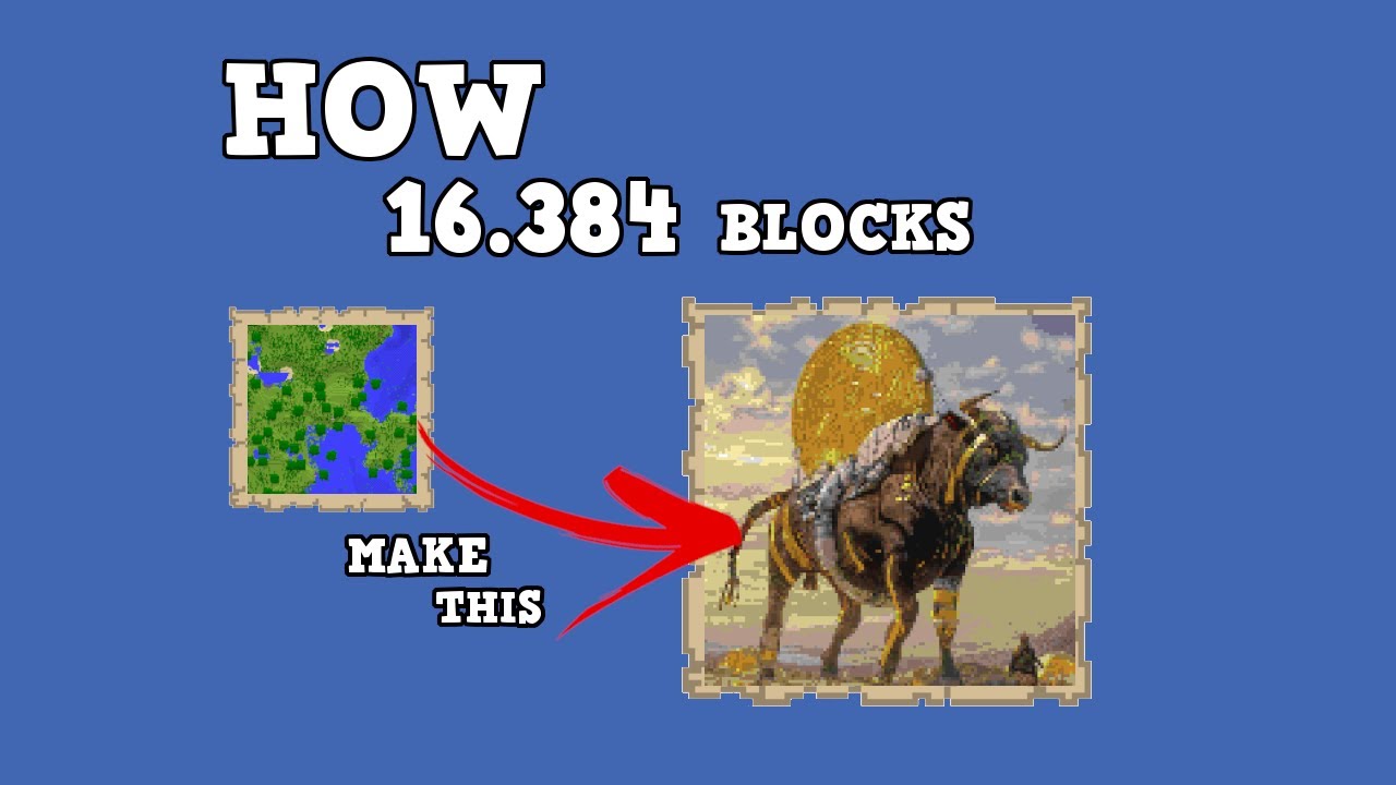 Bull Run | Beeple NFT | Minecraft Map Art 🗺️