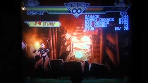 CvS2 - Chun-Li Combo Act #2
