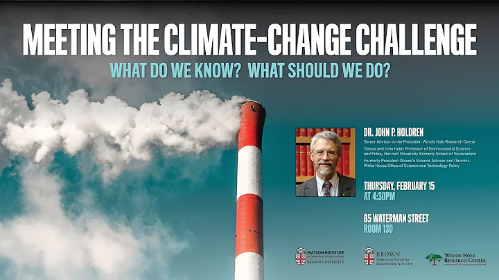 Meeting the Climate-Change Challenge - John P. Hol...