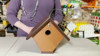 Recycled Wren or Chickadee House