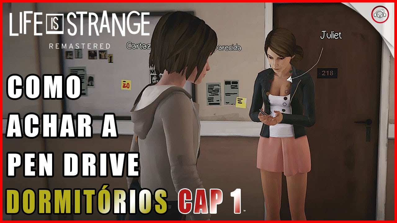 Miniatura do vídeo Life Is Strange Remastered, A pen drive e provar que a dana é inocente Dormitórios Cap 1