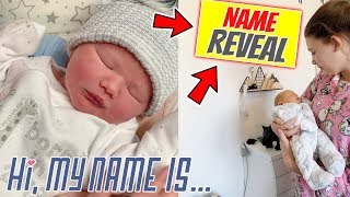 A VERY SPECIAL BABY'S NAME REVEAL!