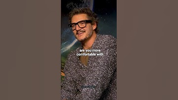 Another Pedro Pascal DADDY interview 🔥 #themandalorian #disney #starwars #daddy #hollywood #shorts