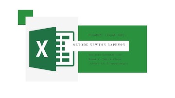 (85) 4.4.1 | f(x) = e^x - x -2, iterasi Newton (Newton-Raphson) menggunakan Ms Excel