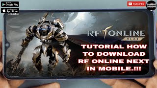 RF ONLINE NEXT (TUTORIAL) 2025 Easy-Way How to Download in Any Android-Device & How to Connect screenshot 3