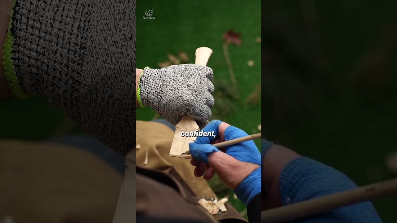 Carving A Fork For Beginners Super Easy Project Great Intro To Wood WoodCarving