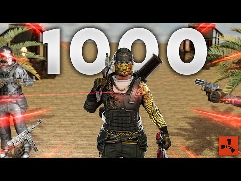 SOLO OYNUYORUM AMA SUNUCUDA 1000 KİŞİ VAR I Rust Türkçe Solo