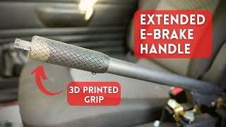 Extended Parking Brake Handle - LS Swapped Beetle Project