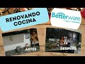 Renovando Cocina con Betterware  I la casa de mi mamá I Anaiz Anaiz