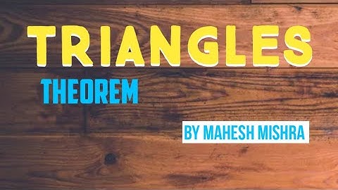 if two angles of a triangle are equal then sides opposite to them are also equal | Triangle | Maths