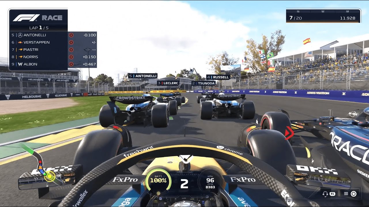 F1 25 PS5 Gameplay – Australian Grand Prix | Realistic Racing in 60FPS HD