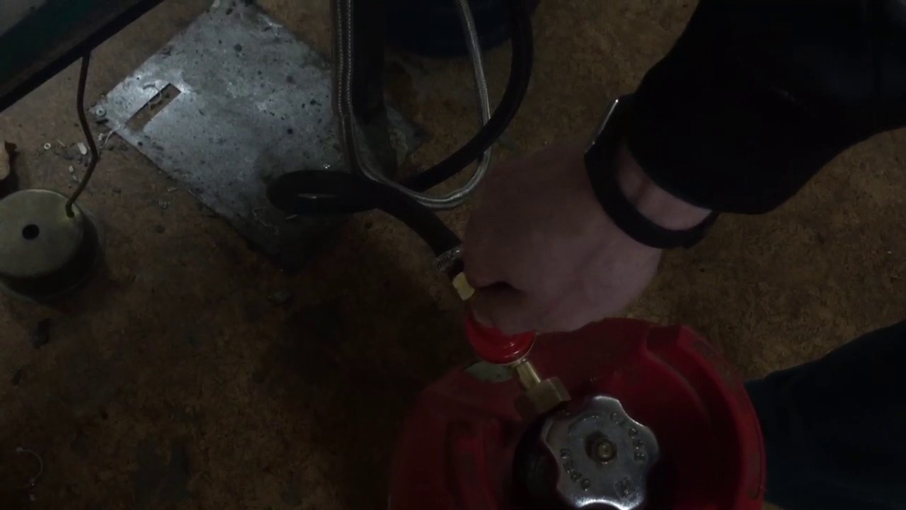 Запуск кофеварки на газу