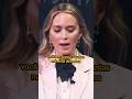 Emily Blunt da dica para novos atores