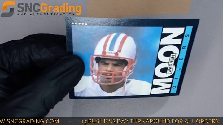 How much is a warren moon football card worth