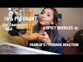 16 AND PREGNANT Q&A | SPICY NOODLE MUKBANG 🍜