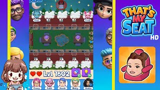 That's My Seat Level 1602 Solution Walkthrough