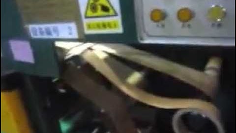 video for foil winding machine working